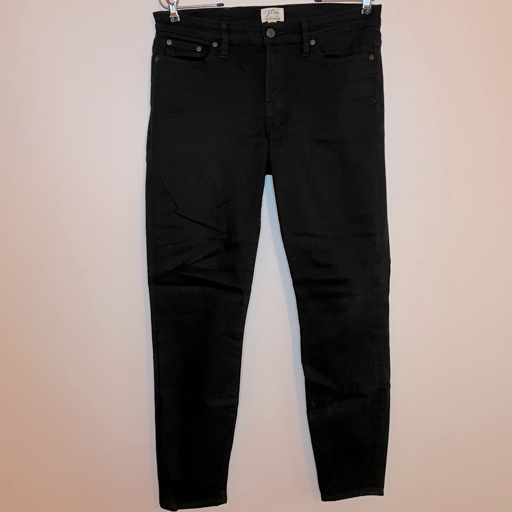 J. Crew Black Toothpick Skinny Jeans | Size 30